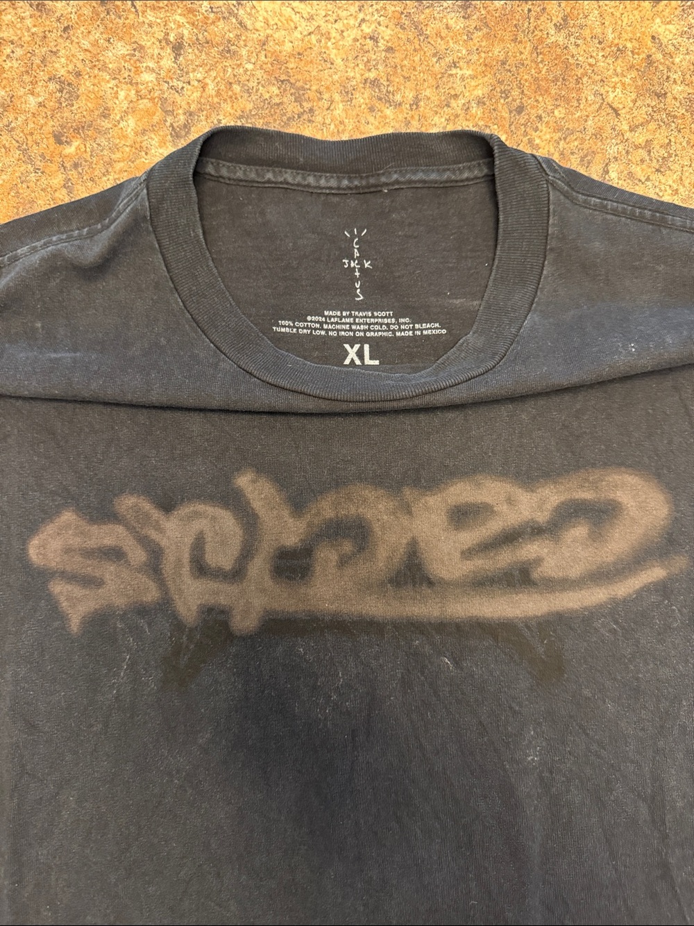 Travis Scott Cactus Jack Black Tee
